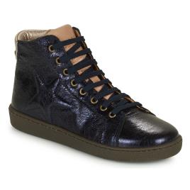 Bisgaard  Sapatilhas de cano-alto GAIA  Marinho Disponível em tamanho para rapariga. 24,25,26,27,28,29.Criança > Menina > Sapatos > Tenis