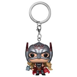 Funko Pop Key Chain Thor Love And Thunder Mighty Thor