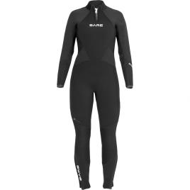 Bare Evoke Full Diving Wetsuit Woman 2022 5 Mm Preto 4T