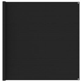 vidaXL Tapete de campismo para tenda 250x200 cm preto