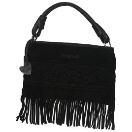 Desigual  Bolsa tiracolo BOLS_CROCHET OTTERLO  Preto Disponível em tamanho para senhora. Único.Bolsas > Bolsa tiracolo