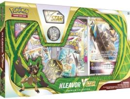 Jogo de Cartas POKEMON PKM Kleavor VSTAR Premium Collection (Idade Mínima: 6 Anos - Nível de Dificuldade: Intermédio)