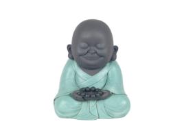 Figura Decorativa BY SIGRIS Buda sorridente com luz T