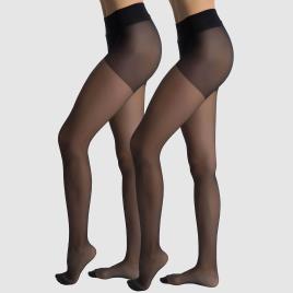 Dim Lote 2 collants Diam's Voile galbé 22 deniers 