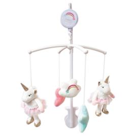 Doudou Et Compagnie Mobile musical unicórnio, 40 cm 
