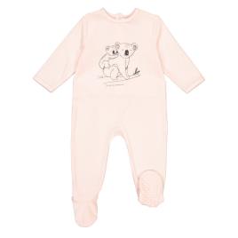 La Redoute Collections Pijama em veludo de algodão bio, 0 meses-3 anos 