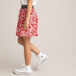 La Redoute Collections Saia fluida, estampado floral, 3-12 anos
