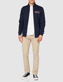 Tommy Jeans Casaco com fecho, gola subida
