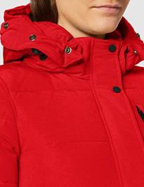 Superdry Blusão com fecho, capuz imitação pelo