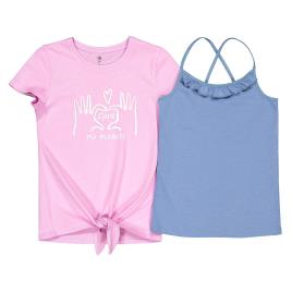 La Redoute Collections Lote de 2 t-shirts em algodão bio, 3-12 anos 