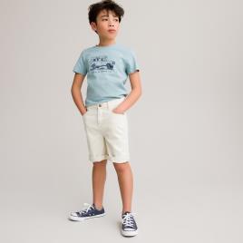 La Redoute Collections Bermudas em ganga, 3-12 anos