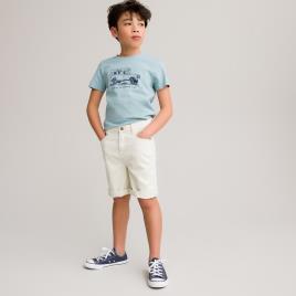 La Redoute Collections Bermudas em ganga, 3-12 anos