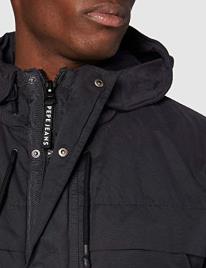Pepe Jeans Parka militar, com capuz, Byron