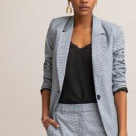 La Redoute Collections Blazer aos quadrados