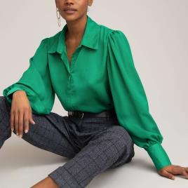 La Redoute Collections Camisa em cetim