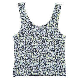La Redoute Collections Top estampado e aos favos, em algodão bio, 10-18 anos 