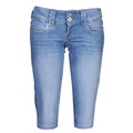Pepe jeans  Calças curtas VENUS CROP  Azul Disponível em tamanho para senhora. US 28,US 26,US 24,US 25.Mulher > Roupas > Calças   