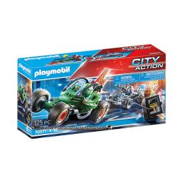 Kart Policial: Perseguição ao ladrão da caixa forte