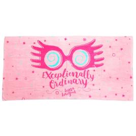 Groovy Harry Potter Luna Lovegood Towel Rosa