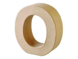 Letra Papel Mache EFCO 26309 O 17 cm