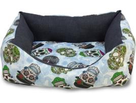 Cama para Cães ARQUIVET cuadrada Calaveras a GOGO 70cm