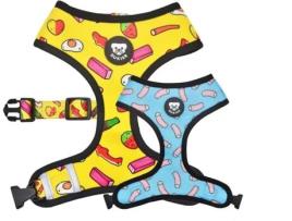 Peitoral para Cães, Gatos DUKIER Reversible Sweets Xs XL