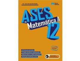 Livro Ases da Matemática - Matemátia A 12º Ano de Vários Autores (Português)