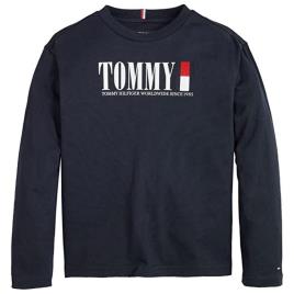 Tommy Hilfiger Kids Graphic Long Sleeve T-shirt  12 Years