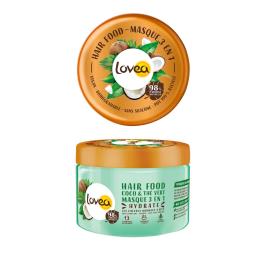 Máscara de Cabelo Hidratante Côco e Chá Verde Lovea