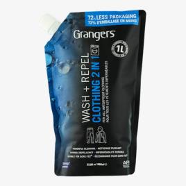 Grangers Wash Repel 2 em 1 - Único - Líquido Limpeza 1L tamanho T.U.