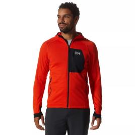 Mountain Hardwear Power Grid Hoodie Vermelho XL