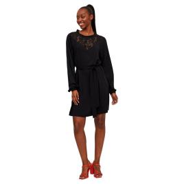 Vila Suvita Lace Long Sleeve Short Dress  38