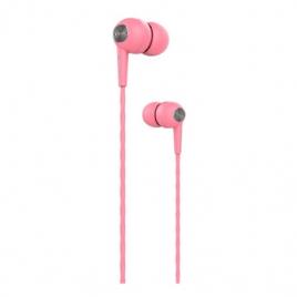 Auricular com Fio Kintone Devia com controlos Rosa