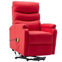 Poltrona massagens reclinável elevatória