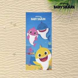 Toalha de Praia Baby Shark Azul (70 x 140 cm)