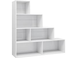 Estante VIDAXL Branco (155 x 24 x 160 cm - Compensado)