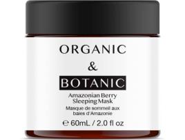 Máscara de Rosto ORGANIC & BOTANIC Amazonian Berry Sleeping (60ml)