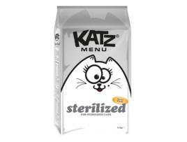 Ração para Gatos Esterlizados Katz Menu Sterlized 2kgs