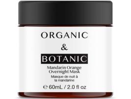 Máscara de Rosto ORGANIC & BOTANIC Mandarin Orange Overnight (60ml)