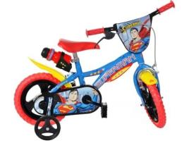 Bicicleta SUPERMAN Azul (Idade Mínima: 3 anos - 12')