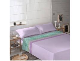 Conjunto de Lençois EUROMODA Garden-Bike (Multicor - Algodão - 90 cm)