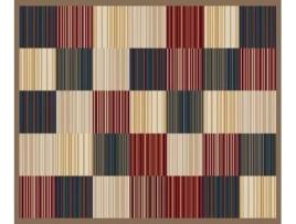 Tapete KOALA CARPETS Rakkas-0383A (Bege - Poliéster - 60x120 cm)