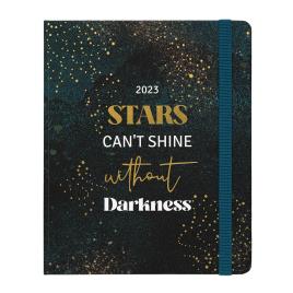 Kokonote Glitter 22/23 Premium Diary Week To View 17 Months By Diary