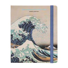 Kokonote Japanese Art 22/23 Premium Diary Week To View 17 Months By Diary