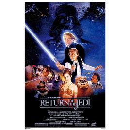 Star Wars Poster El Retorno Del Jedi