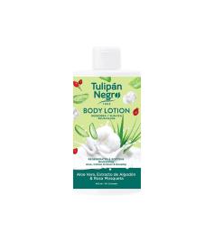 Tulipán Negro Body Lotion Aloe Vera, Algodón & Rosa Mosqueta 400 ml