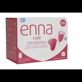 Enna Cycle Copos Menstruais Tamanho L com Caixa Esterilizadora
