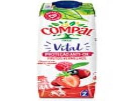 Néctar Compal Vital Frutos Vermelhos 1l