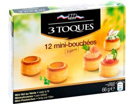 Mini Folhados Les 3 Toques 12 66g