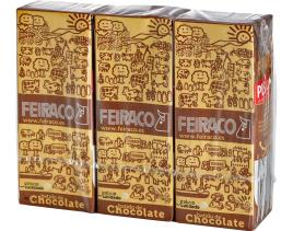 Leite Feiraco Com Chocolate 3x200ml